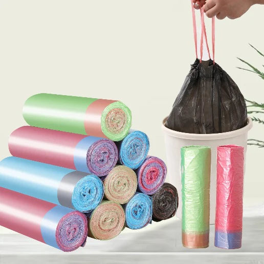 Drawstring Garbage Bag Thickened Garbage Disposal Bag Smart Trash Can Kitchen Toilet Garbage Storage Bag Weighing 10kg